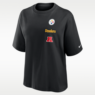 Pittsburgh Steelers Boxy Women's Nike NFL T-Shirt. Nike.com